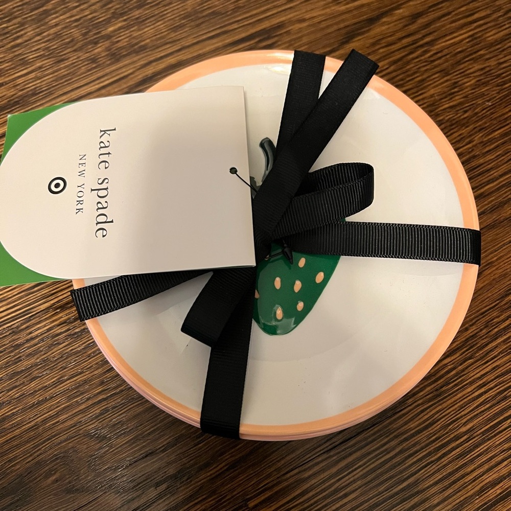 4-Piece Kate Spade x Target Strawberry Melamine App Plate Set